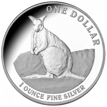 2012 * 1 Dollar Silver 1 OZ Australia "Kangaroo" BU