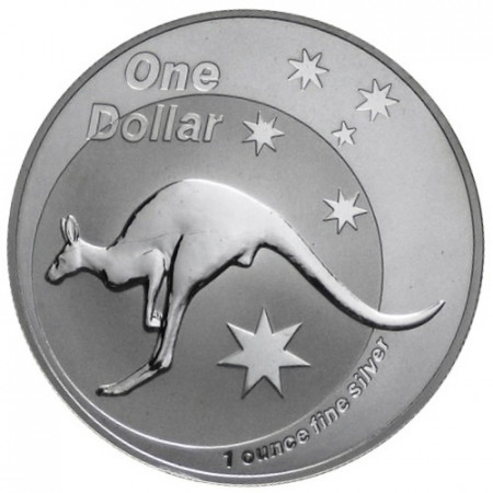 2005 * 1 Dollar Silver 1 OZ Australia "Kangaroo" BU