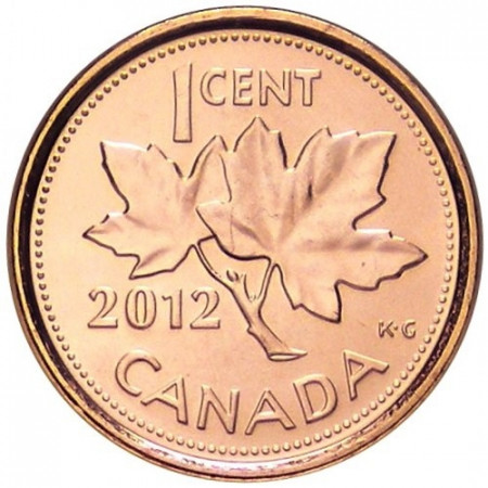 2012 * 1 cents Canada Last Issue