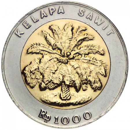 1996 * 1000 rupiah Indonesia Palm Tree