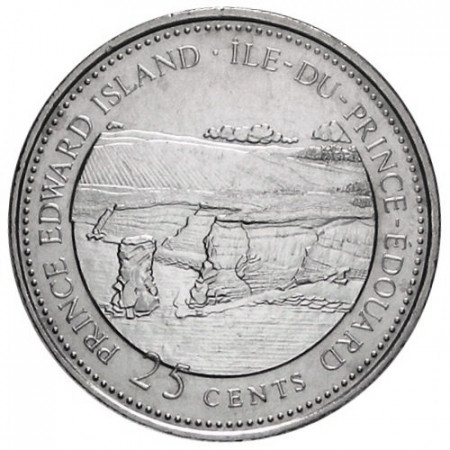 1992 * Quarter dollar Canada Prince Edward Island 