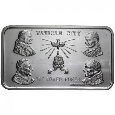 Silver bullion 999 1 OZ Vatican City