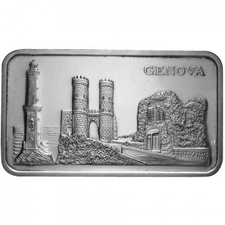 Silver bullion 999 1 OZ Genoa