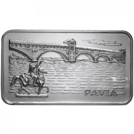 Silver bullion 999 1 OZ Pavia