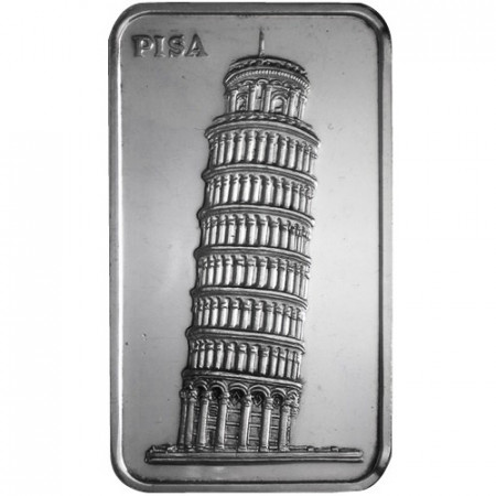 Silver bullion 999 1 OZ Pisa