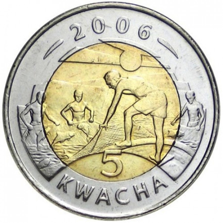 2006 * 5 kwacha Malawi Fisherman