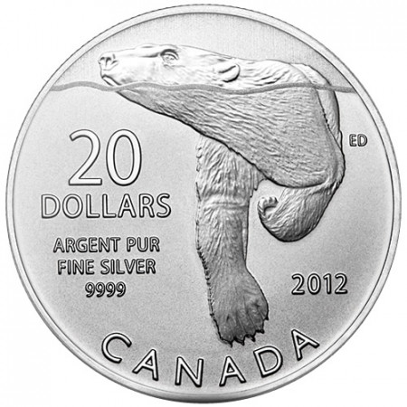 2012 * 20 Dollars Canada Polar Bear