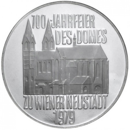 1979 * 100 Shillings Austria Cathedral of Wiener Neustadt