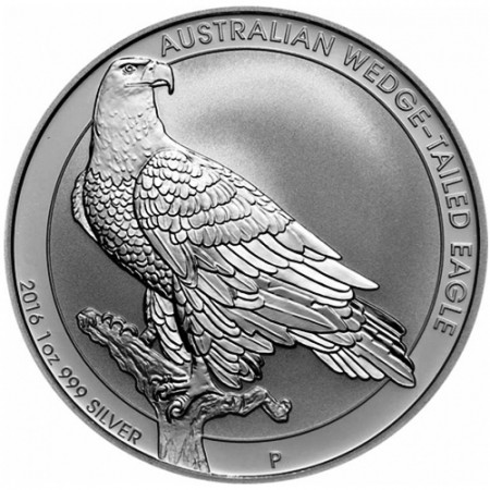 2016 * 1 Dollar Silver 1 OZ Year Australia "Wedge-Tailed Eagle" BU