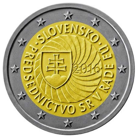2016 * 2 Euro SLOVAKIA "Slovak Presidency European Union" UNC