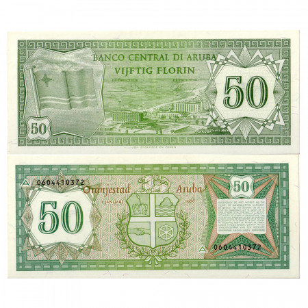 1986 * Banknote Aruba 50 florin UNC