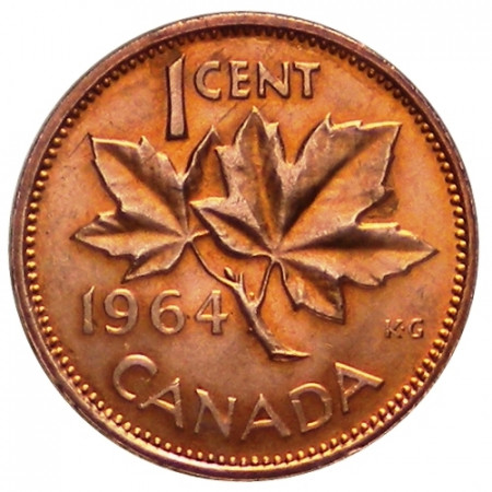 1964 * 1 cents Canada Maple Leaf BU