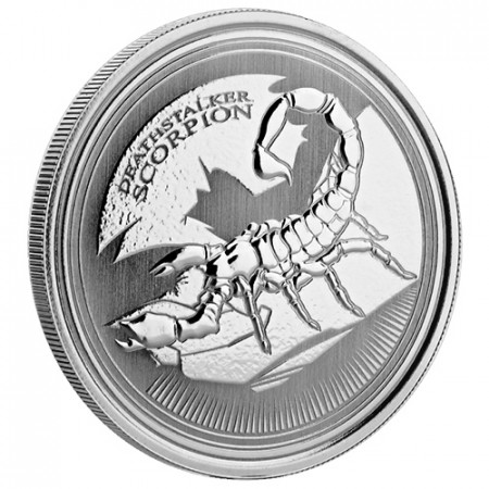 2017 * 500 Francs CFA Silver 1 OZ Chad "Deathstalker Scorpion" BU