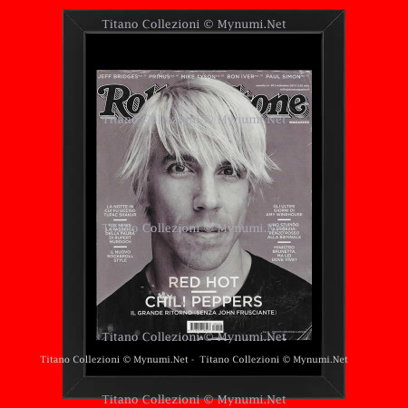 2011 (N95) * Magazine Cover Rolling Stone Original "Red Hot Chili Peppers" Framed