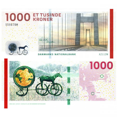 2011 * Banknote Denmark 1000 Kroner (p69a) aUNC