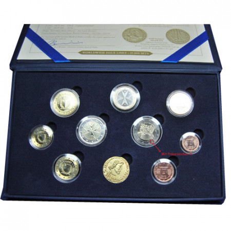 2013 * MALTA Official euro Coin Set BU