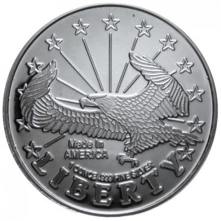 2015 * Troy Ounce 1 OZ Silver Ounce "United States - Liberty Eagle"