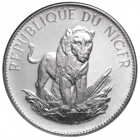 1968 * 10 francs Niger the Lion