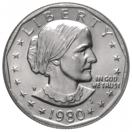 1980 S * 1 Dollar United States "Susan B Anthony" San Francisco (KM 207) PROOF