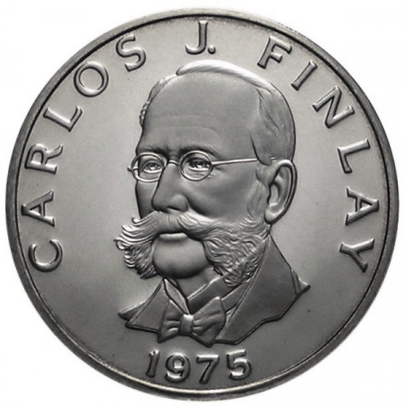 1975 * 5 Cents Panama "Carlos J Finlay" (KM 35.1) Proof