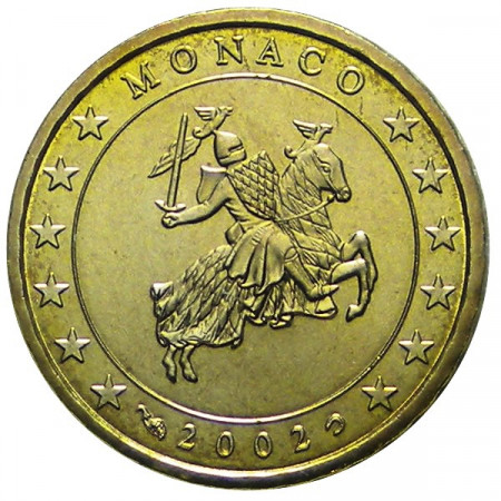 2002 * 10 cent MONACO seal of Monaco