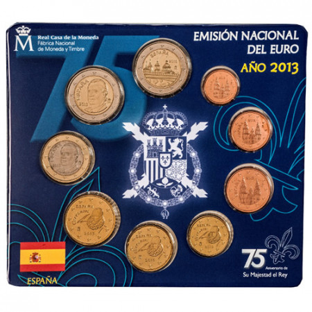2013 * SPAIN Official euro Coin Set BU
