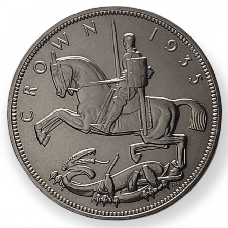 1935 * 1 Crown Silver Great Britain "George V - Silver Jubilee" (KM 842) aUNC