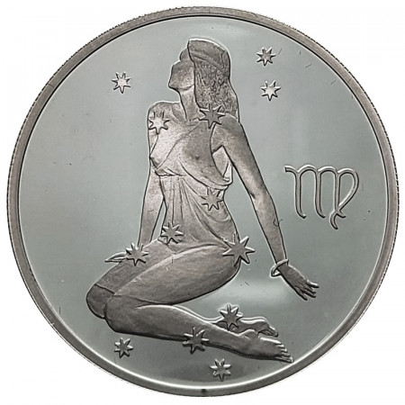 2002 * 2 Roubles Silver Russia “Signs of the Zodiac - Virgo" (Y 747) PROOF