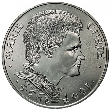 1984 * 100 Francs Silver France "50th Anniversary Death of Marie Curie" (KM 955) UNC