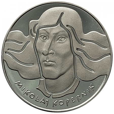 1973 * 100 Zlotych Silver Poland "500 Ann. Scientist Birth Mikolaj Kopernik" (Y 68) PROOF