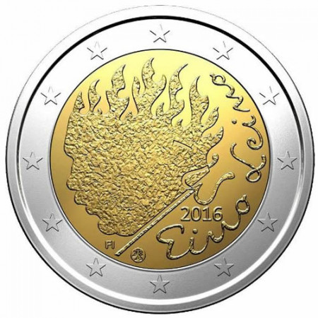 2016 * 2 Euro FINLAND "90th Eino Leino" UNC