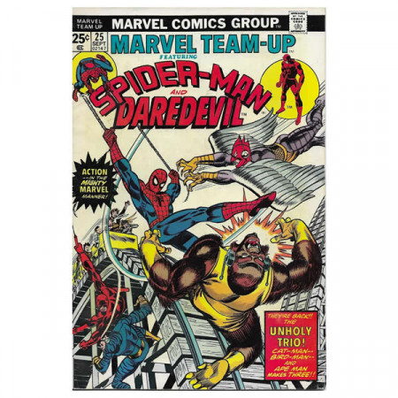 Comics Marvel #25 09/1974 “Marvel Team-Up ft Spiderman - Daredevil”