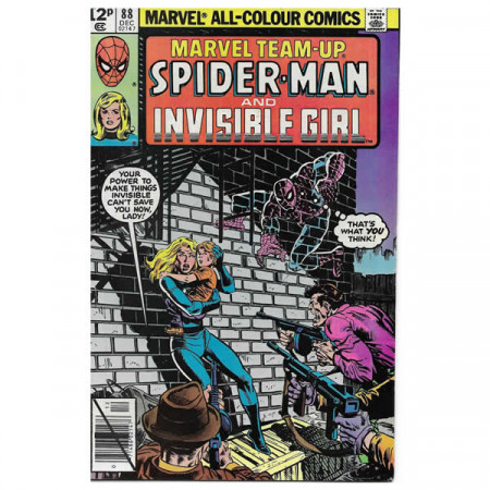 Comics Marvel #88 12/1979 “Marvel Team-Up Spiderman - Invisible Girl”