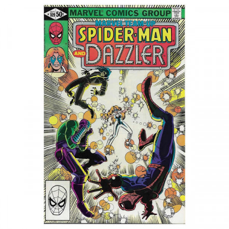 Comics Marvel #109 09/1981 “Marvel Team-Up Spiderman - Dazzler”