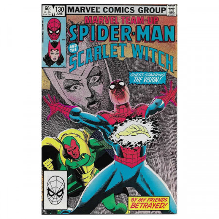 Comics Marvel #130 06/1983 “Marvel Team-Up Spiderman - Scarlet Witch”