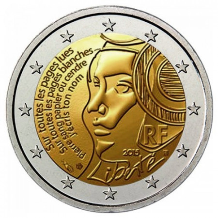 2015 * 2 Euro FRANCE "225th of Fête de la Fédération"