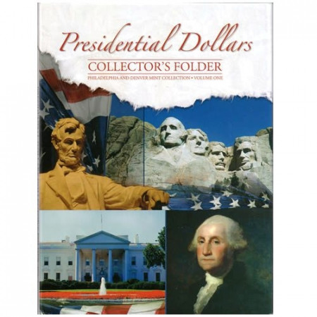 Whitman Folder Presidential Dollars P,D vol I