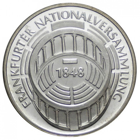 1973 G * 5 Silver Mark Germany Federal "125th Frankfurt National Assembly" (KM 137) PROOF