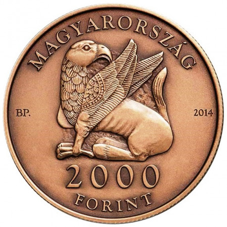 2014 * 2000 Forint Hungary "Somogyvár-Kupavár”