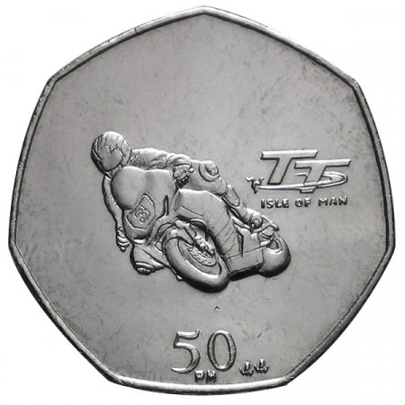 2014 * 50 Pence Isle of Man "TT - Tourist Trophy Race"