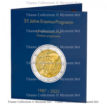 Coin Album PRESSO 2 Euro 2022 "Erasmus Programme" * LIGHTHOUSE