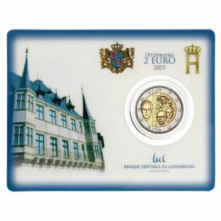 2015 * 2 Euro LUXEMBOURG "Nassau-Weilburg Dynasty" Coincard