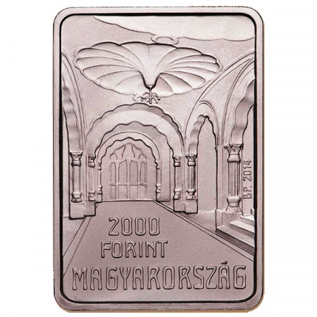 2014 * 2000 Forint Hungary "Ödön Lechner”