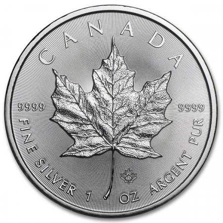 2015 * 5 silver dollars 1 OZ Maple Leaf Canada