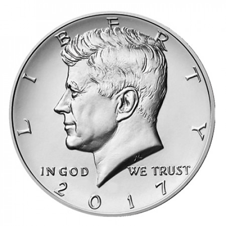 2017 * Half Dollar United States "Kennedy" UNC