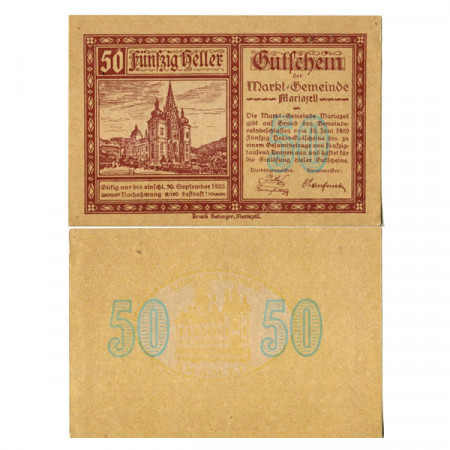 1920 * Notgeld Austria 50 Heller "Styria – Mariazell" (590)