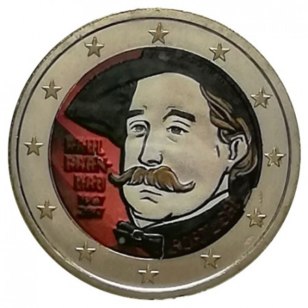 2017 * 2 Euro PORTUGAL "150 Years Birth of Raul Brandão" Colored