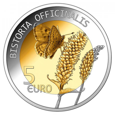 2020 * 5 Euro LUXEMBOURG "Persicaria Bistorta" PROOF