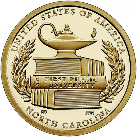 2021 * 1 Dollar United States "American Innovation - North Carolina - Higher Education" UNC