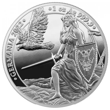 2022 * 5 Mark 1 OZ Ounce Germany "Flagship Series - Heroine" BU